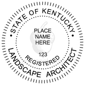 Kentucky Landscape Architect Seal Setup