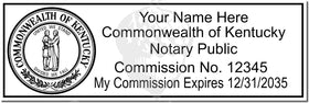 Kentucky Notary Stamp 1090 Setup