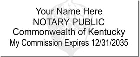 Kentucky Notary Stamp 1092 Setup