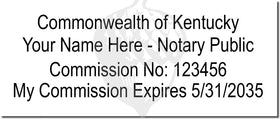 Kentucky Notary Stamp 1096 Setup