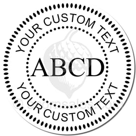 Library Embosser Four Initials