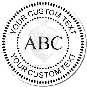 Library Three Initials