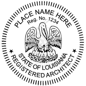 Louisiana Architect Seal Setup