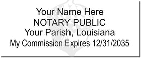 Louisiana Notary Stamp 1092 Setup