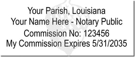 Louisiana Notary Stamp 1096 Setup