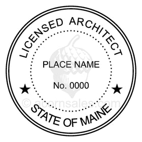 Maine Architect Seal Setup