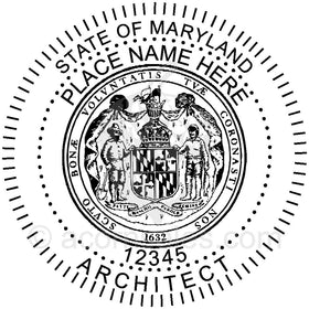 Maryland Architect Seal Setup