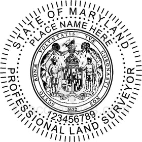 Maryland Land Surveyor Seal Setup