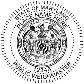Maryland Public Weighmaster Seal Setup
