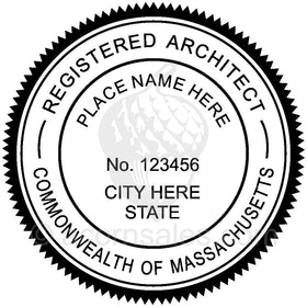 Massachusetts Architect Seal Setup