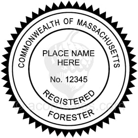 Massachusetts Professional Forester Seal Setup