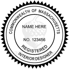 Massachusetts Interior Designer Seal Setup