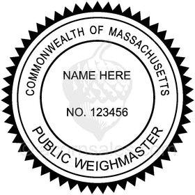 Massachusetts Public Weighmaster Seal Setup