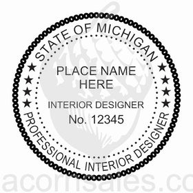 Michigan Interior Designer Seal Setup