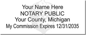 Michigan Notary Stamp 1092 Setup