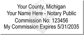 Michigan Notary Stamp 1096 Setup