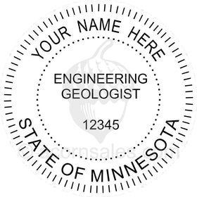 Minnesota Engineering Geologist Seal Setup