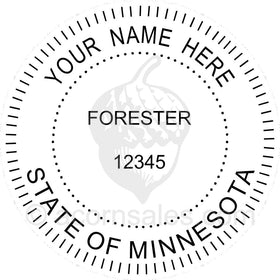 Minnesota Professional Forester Seal Setup