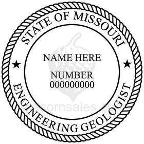 Missouri Engineering Geologist Seal Setup