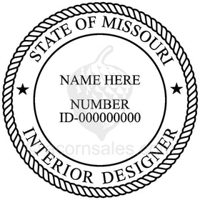 Missouri Interior Designer Seal Setup