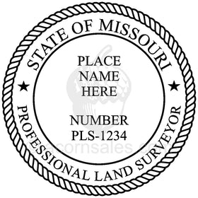Missouri Land Surveyor Seal Setup