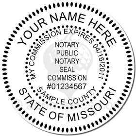 Missouri Notary Embossing Seal Setup