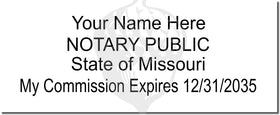 Missouri Notary Stamp 1092 Setup