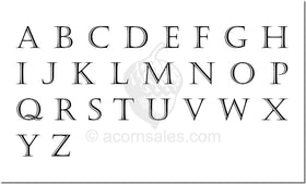 Castellar Monogram Font