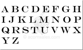 Engravers Monogram Font