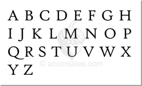 High Tower Text Monogram Font