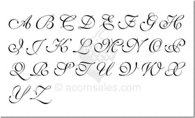 Shelley Volant Script Monogram Font