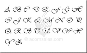 Vivaldi Monogram Font