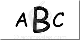 Monogram Embosser Style ME-13 Larger Character