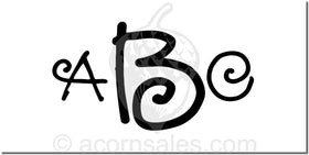 Monogram Embosser Style ME-15 Larger Character