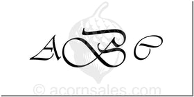 Monogram Embosser Style ME-5 Larger Character