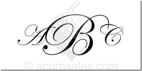 Monogram Embosser Style ME-8 Larger Character