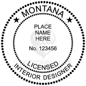 Montana Interior Designer Seal Setup