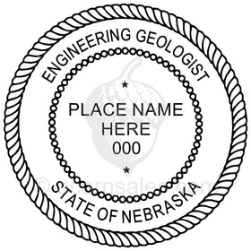 Nebraska Engineering Geologist Seal Setup