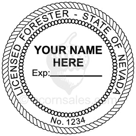 Nevada Professional Forester Seal Setup