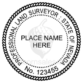 Nevada Land Surveyor Seal Setup