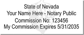 Nevada Notary Stamp 1096 Setup