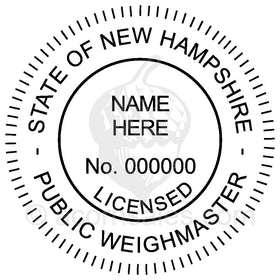 New Hampshire Public Weighmaster Seal Setup