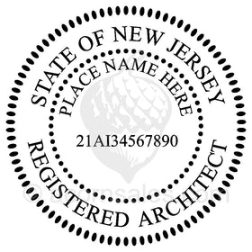 New Jersey Architect Seal Setup