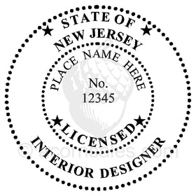 New Jersey Interior Designer Seal Setup