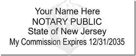 New Jersey Notary Stamp 1092 Setup