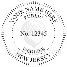 New Jersey Public Weighmaster Seal Setup