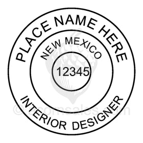 New Mexico Interior Designer Seal Setup