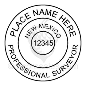 New Mexico Land Surveyor Seal Setup