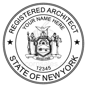 New York Architect Seal Setup