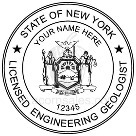 New York Engineering Geologist Seal Setup
